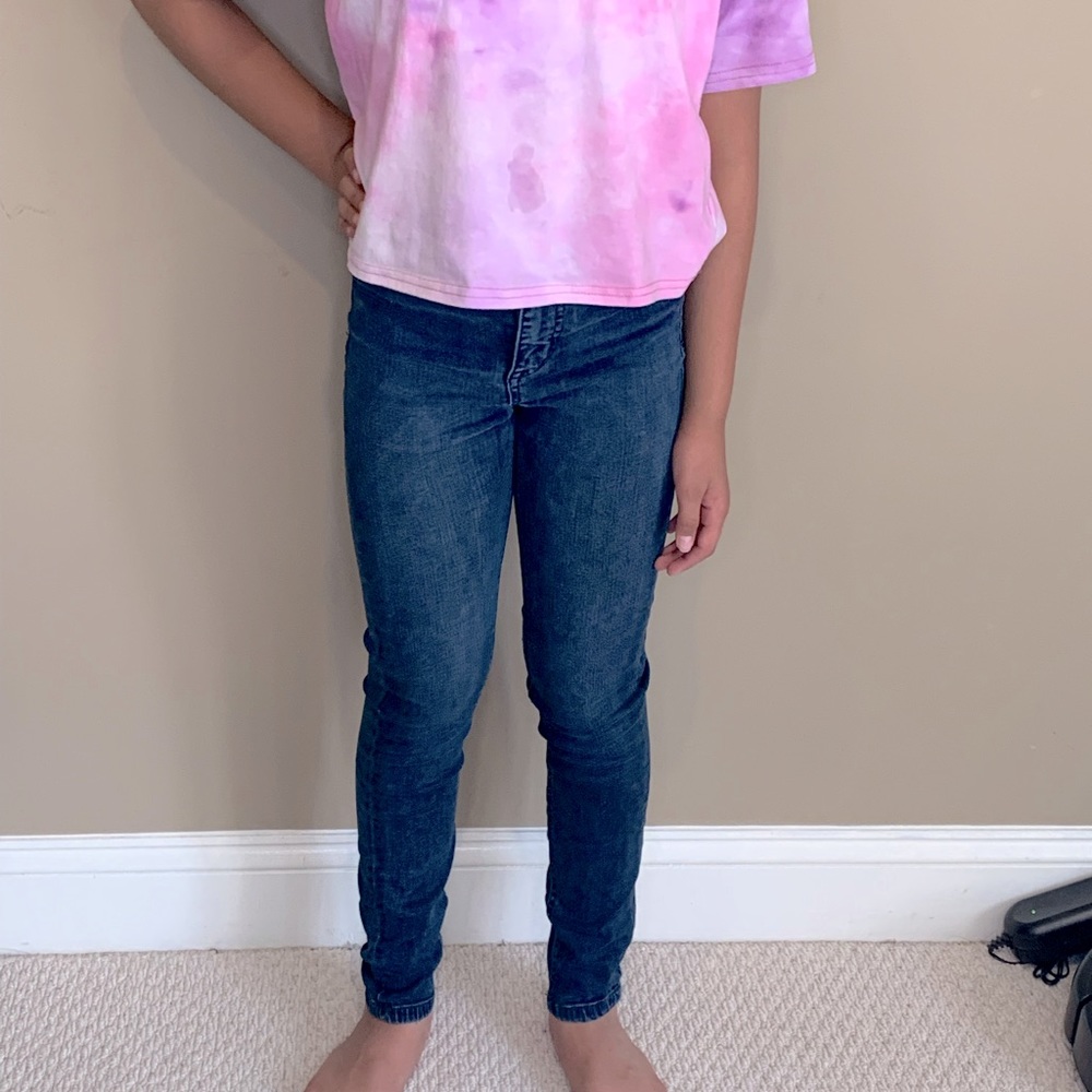 Express navy skinny jeans for women/girls